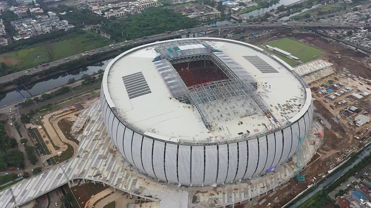 Jakarta International Stadium yang tidak masuk daftar untuk piala dunia U-20, Sumber: smartcity.jakarta.go.id
