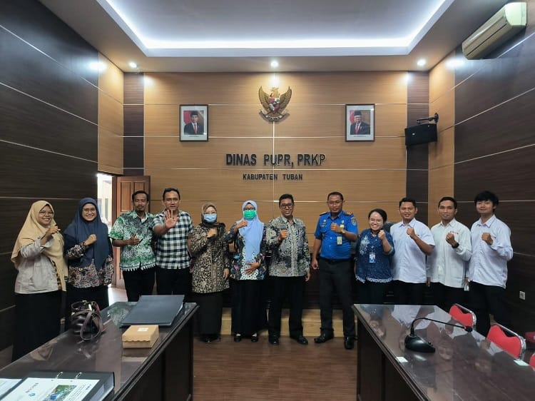Konsultasi kepada dinas terkait untuk penerbitan SLF, Sumber: doc pribadi
