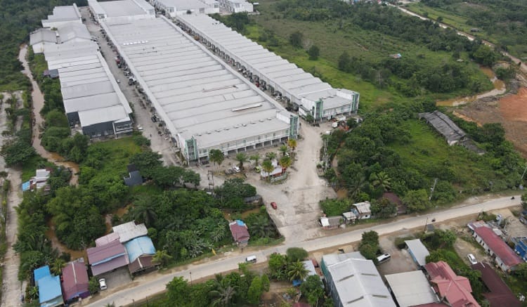 PT. OBM DRILCHEM di Balikpapan dalam project penerbitan SLF, Sumber doc pribadi
