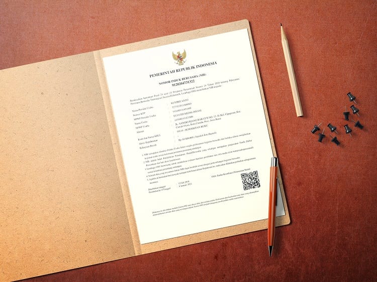 Berbagai persyaratan yang harus dilengkapi untuk mengurus NIB, Sumber: bengkelnarasi.com