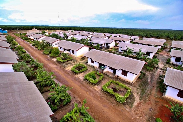 Ilustrasi perumahan karyawan perusahaan, Sumber: radenpedia.com