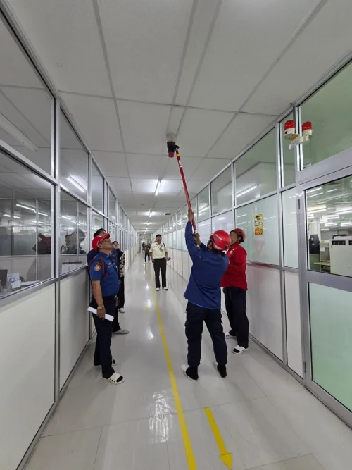 Kegiatan APK Damkar PT UTAC Manufacturing Services Indonesia, Sumber: doc pribadi