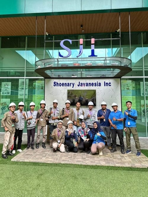 Survei lapangan untuk SLF PT Shoenary Javanesia Inc, Sumber: doc pribadi