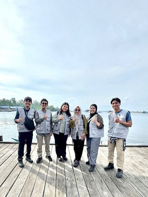 Visitasi pekerjaan lingkungan di Kutai Timur, Sumber: doc pribadi