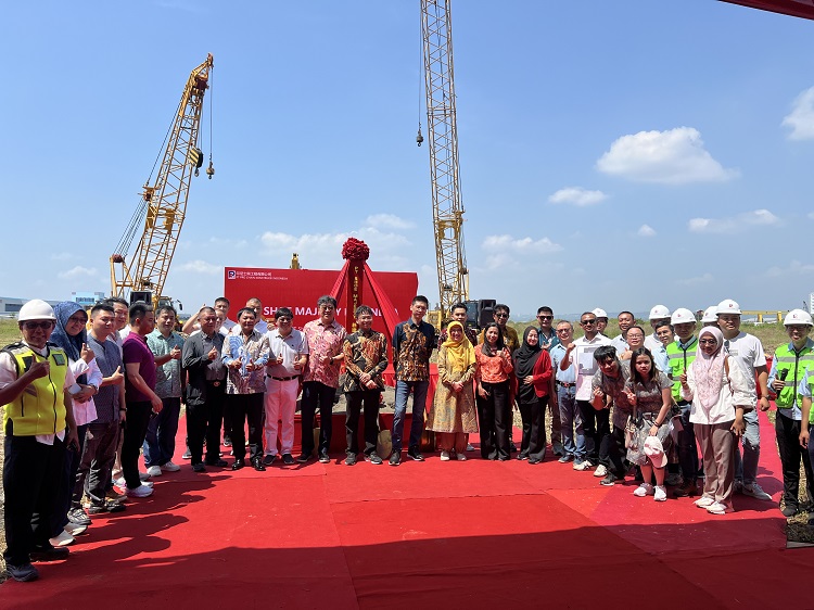 Eticon hadiri groundbreaking PT Shoe Majesty, Sumber: doc pribadi