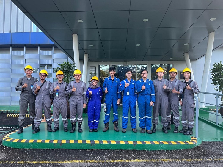 Penyusunan Site Plan di PT Schlumberger, Sumber: doc pribadi