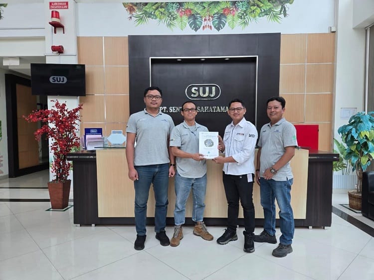 Serah terima sebagai penanda penyelesaian proses slf, Sumber: doc pribadi