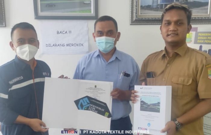 PT Kadota_Serah terima SLF