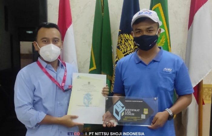PT Nittsu shoji indonesia_Serah terima SLF