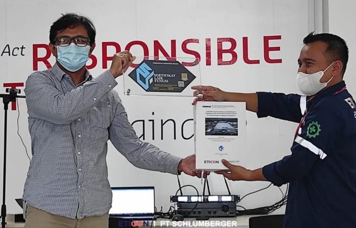 PT Schlumberger_Serah terima SLF